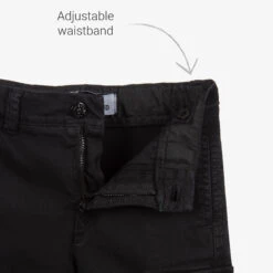 Stone Island Junior Boys Black Logo Cargo Trousers -Casual Wear Co Shop stone island junior boys black logo cargo trousers 418767 ec94be5d7fba50bd4fe7c89ec84f79050ef6d174