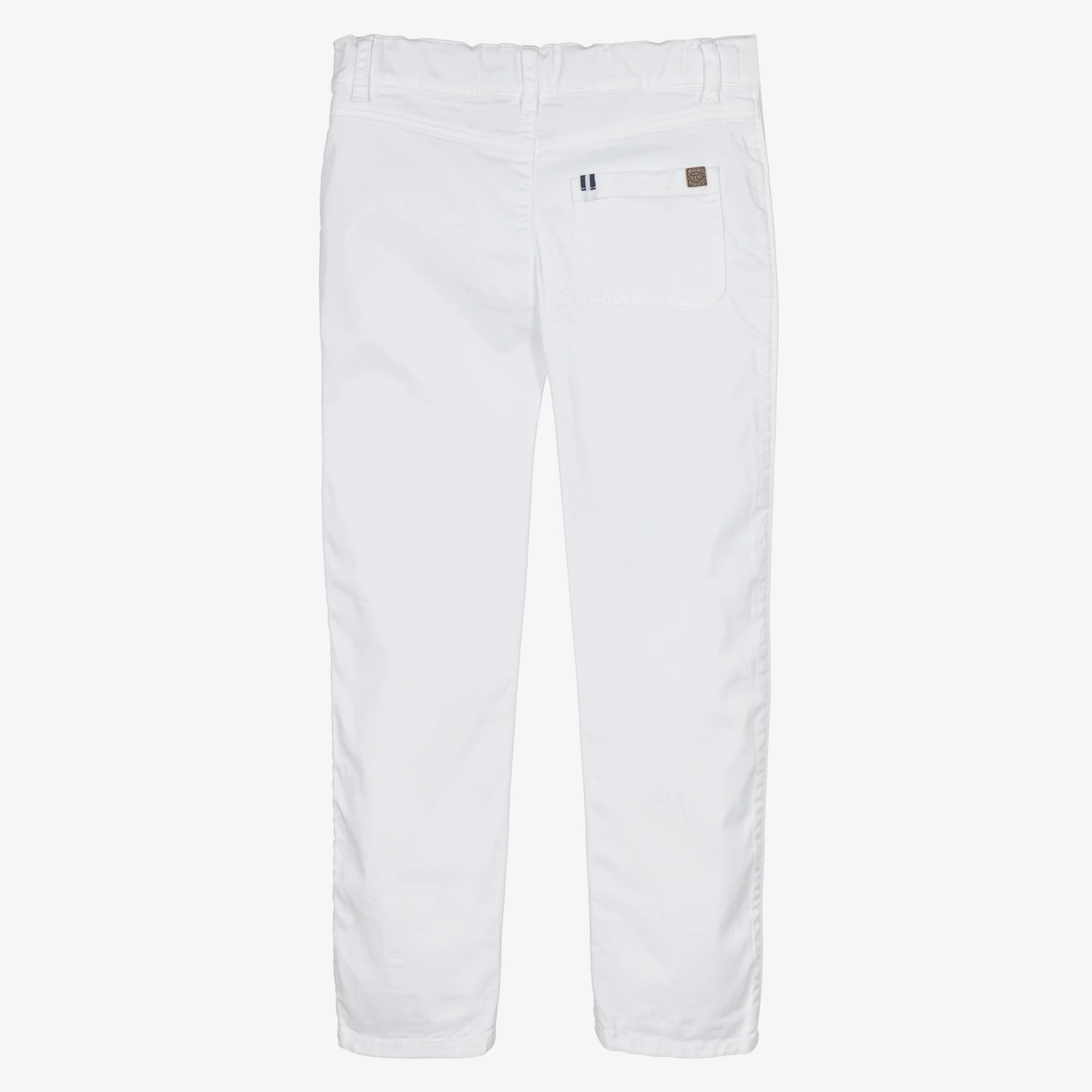 Tartine Et Chocolat Boys White Cotton Trousers 3 Tartine Et Chocolat Boys White Cotton Trousers - Image 3