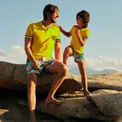 Casual Wear Co Shop -Casual Wear Co Shop vilebrequin boys yellow cotton polo shirt 401827 734532ee93c32b1b376036ef6de8e9660ff388ce outfit