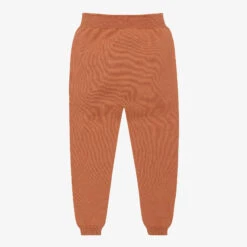 Wedoble Orange Organic Cotton Knit Trousers
