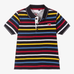 Week-end à La Mer Blue Striped Cotton Polo Shirt -Casual Wear Co Shop week end a la mer blue striped cotton polo shirt 436505 d425cf98a7bce7076e583a64c69cb614b1d5de18